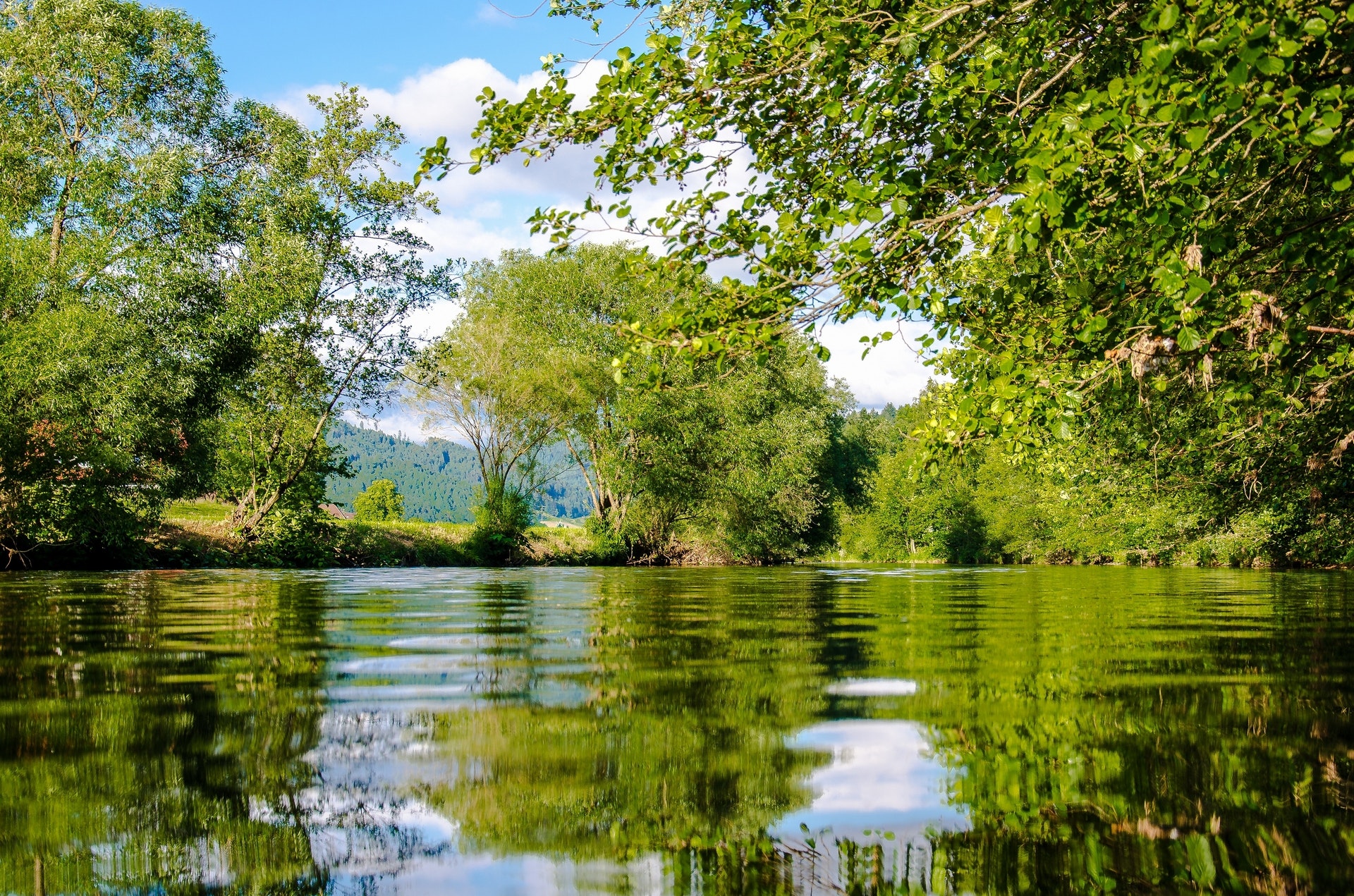 La rivière à Juvardeil au début du 19 ème siècle